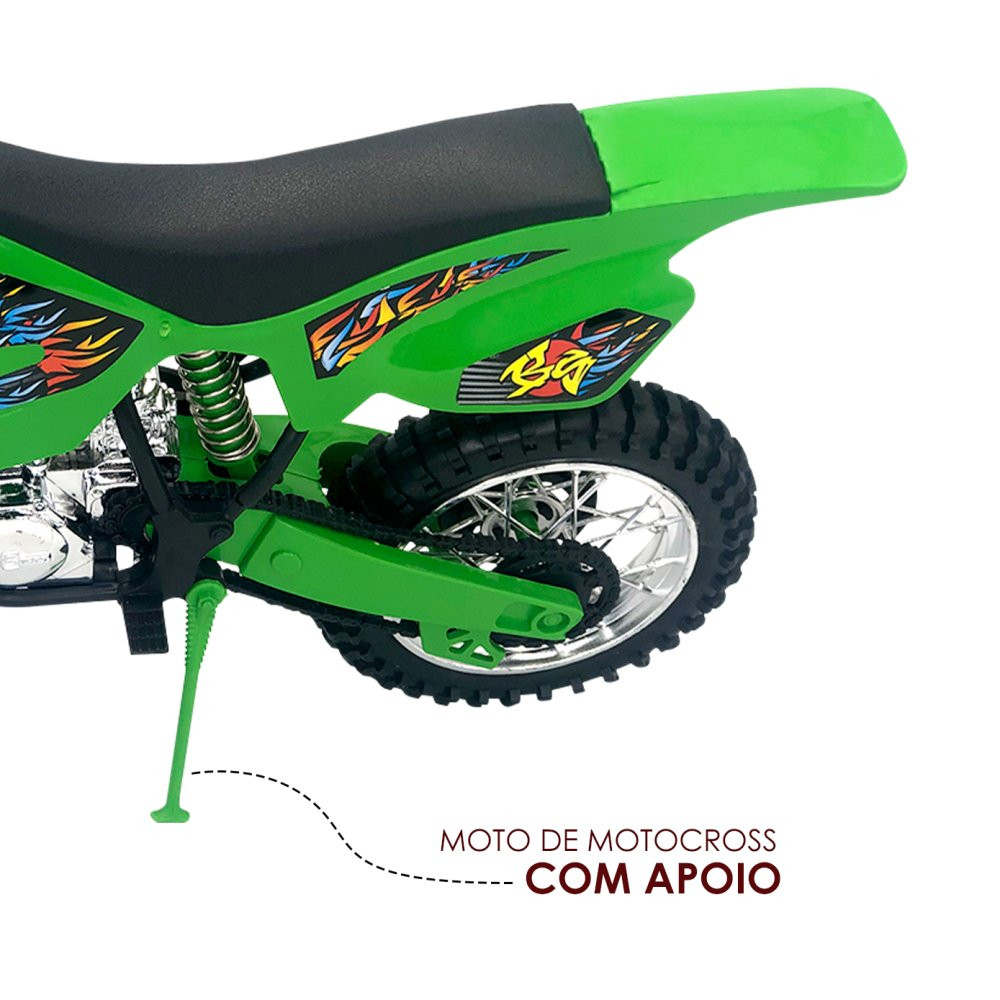 Super Moto 1600 Esportiva De Corrida Com Rodas Com Fricção