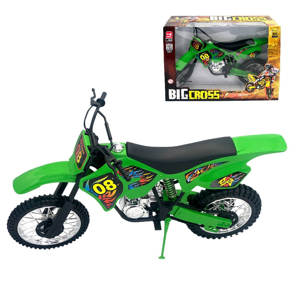 Super Moto Esportiva 1600 Com Fricção Nas Rodas Brinquedo